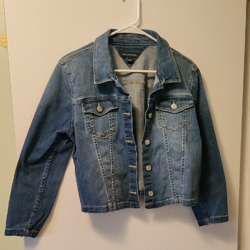 Denim Jacket With Button Front - image 1